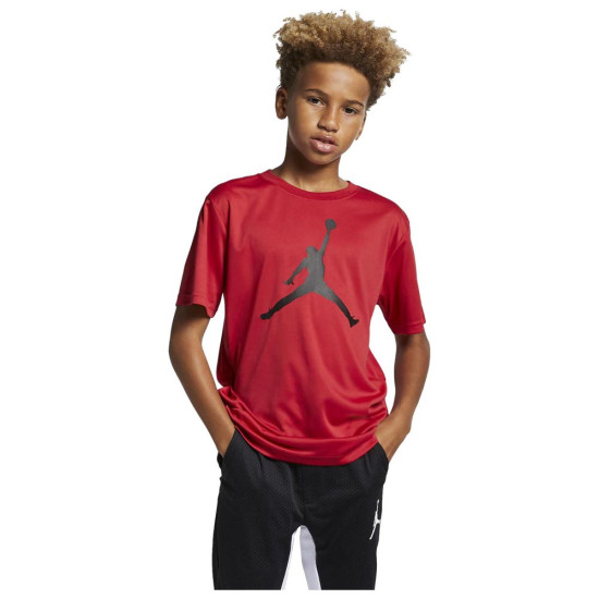 Nike Παιδική κοντομάνικη μπλούζα Jumpman Logo Dri-FIT Tee Nike Παιδική κοντομάνικη μπλούζα Jumpman Logo Dri-FIT Tee